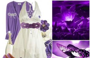 Фиолетовый цвет в одежде: сделайте свой образ оригинальным и стильным