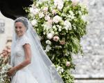 Garsiausios metų vestuvės: Kate Middleton jaunesnioji sesuo ištekėjo už buvusios lenktynininkės Kate jaunesniosios sesers