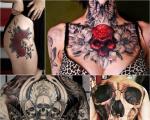 Šventa prasmė, būdinga kaukolės tatuiruotei