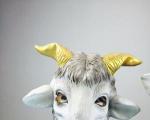 Carnival goat mask DIY goat mask