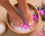 Useful foot baths and masks Foot bath how to do