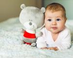 What to give to a child under six months old?